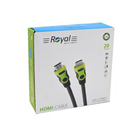 کابل 1+14 hdmi رویال 20 متری ROYAL