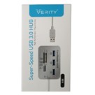 هاب 4 پورت VERITY USB3 408H