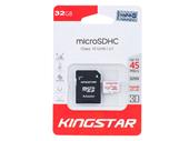 مموری 32 گیگ KINGSTAR MICRO SD C10 45MB