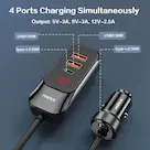 شارژر فندکی 120 وات هیسکا مدل HCC-327
