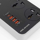 محافظ برق , چند راهی و شارژر هیسکا مدل HISKA CH-5515