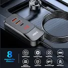 شارژر فندکی 120 وات هیسکا مدل HCC-327
