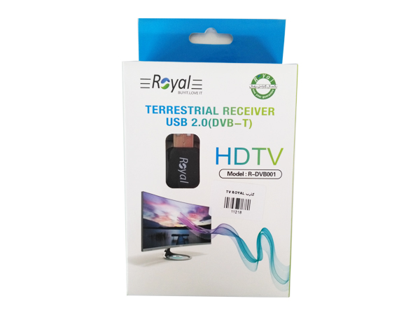 گیرنده دیجیتال USB تلویزیون مدل ROYAL R-DVB001