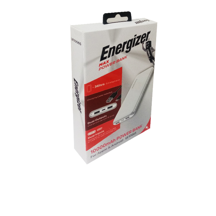 پاوربانک 10000 Energizer مدل UE10065