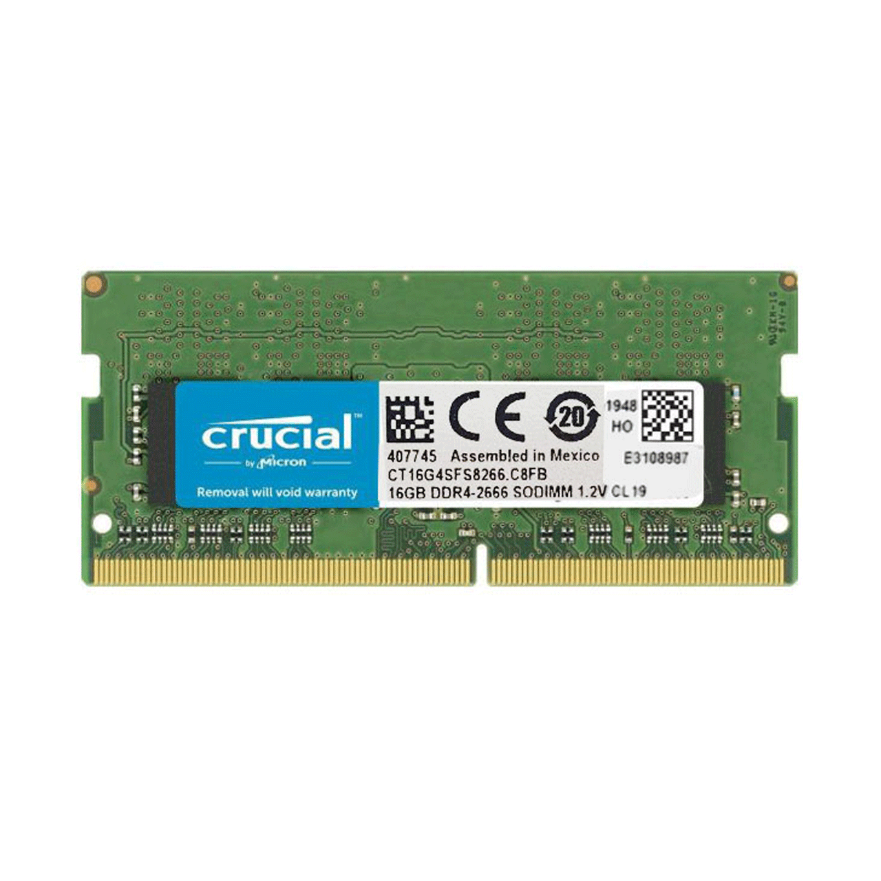 رم لپ تاپ 8 گیگابایت Crucial مدل DDR4 3200 MHz