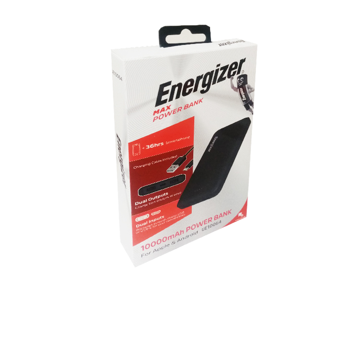 پاوربانک 10000 Energizer مدل UE10064