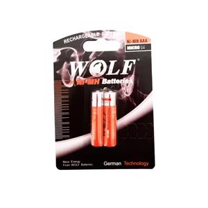 باتری نیم قلم شارژی WOLF