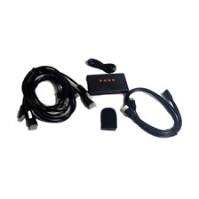 کی وی ام DNET 4 PORT HDMI 