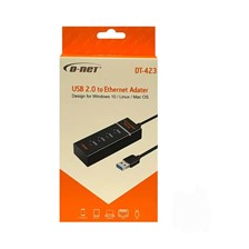 هاب 4 پورت USB 2.0 دی نت DT-423