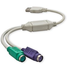 تبدیل PS2 TO USB برددار کایزر KAISER USB/PS2