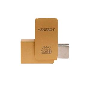OTG فلش TYPE C USB3 x-ENERGY مدل Jet-C ظرفیت 32G 