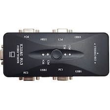 کی وی ام سوئیچ 4 پورت VGA مدل KVM-4UK