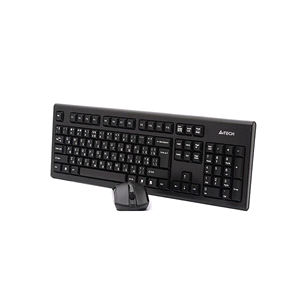 کیبورد و موس بی‌سیم ای‌فورتک مدل A4TECH 3000NS 