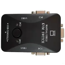 سوییچ دو پورت KVM مدل 2UK دی نت