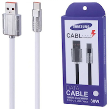 کابل تبدیل USB به Type-C سامسونگ مدل 30W طول 1 متر سر فلزی