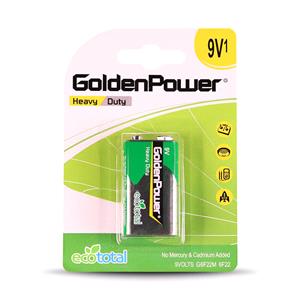 باتری کتابی مدل GoldenPower Heavy 9V