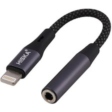 کابل تبدیل لایتنینگ به AUX هیسکا مدل W48