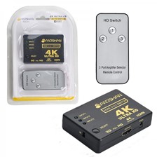 سوئیچ 1*3 پورت HDMI ریموت دار انوشان (ANOSHAN) مدل A-822